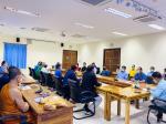 ประชุมหารือการจัดงานบวชเณรภาคฤดูร้อนและประเพณีสงกรานต์