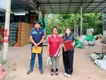 ลงพื้นที่ตรวจเยี่ยมสถานประกอบกิจการที่เป็นอันตรายต่อสุขภาพ /
