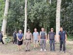 งพื้นที่ตรวจสอบบริเวณพื้นที่ รอยต่อเขตอุทยานแห่งชาติทับลาน ห